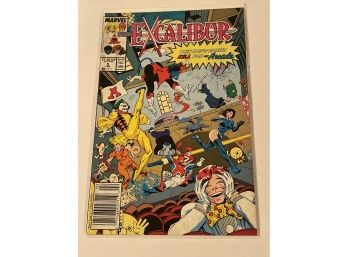 Marvel Comics Excalibur #5 1989