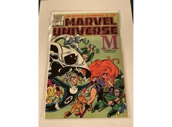 The Official Handbook Of The Marvel Universe #7 M Comic Book 1983