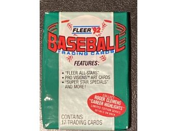 1993 Fleer Baseball Pack