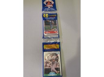 1989 Score Rak Pack Jose Canseco On Top