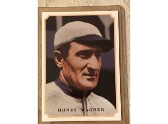 1992 The Whitehall Collection Honus Wagner Prototype Card
