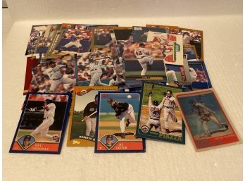 Baseball  Cards Assorted Brands And Years 50 Plus