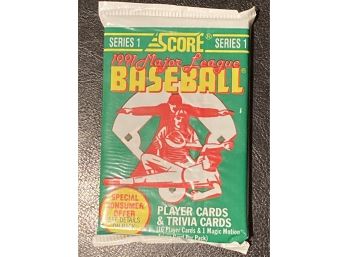1991 Score Series 1 Baseball Pack