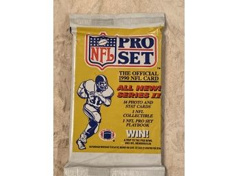 1990 Pro Set Football Series 2 Wax Pack