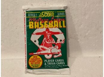 1991 Score Baseball Pack Sealed
