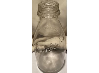 Vintage Bordens Quart Milk Bottle