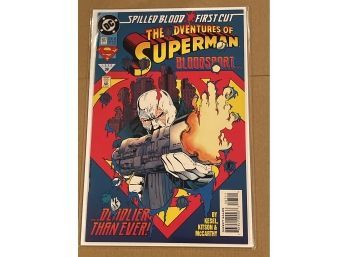 Adventures Of Superman #507 Newsstand Cover (1987-2006) DC Comics