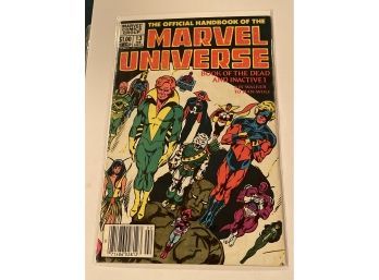 Marvel Comics-The Official Handbook Of The Marvel Universe, #13 Feb. 1982