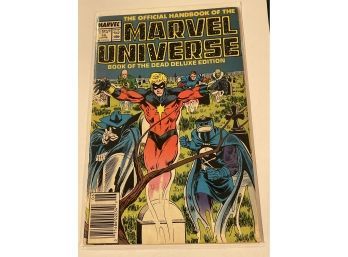 Marvel Comics Official Handbook Of The Marvel Universe Issue 16 Book Of The Dead