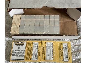1987 Donruss Complete Set In Rare Leaf Box!