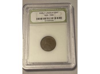 Early Lincoln Penny 1930-1939 INB  Capsulated