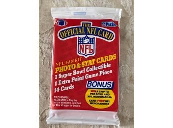 1989 NFL Football Pro Set Wax Pack