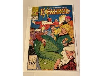 Marvel Comics Excalibur 'Like Fish Out Of Water...' Vol. 1, No. 28, September 19