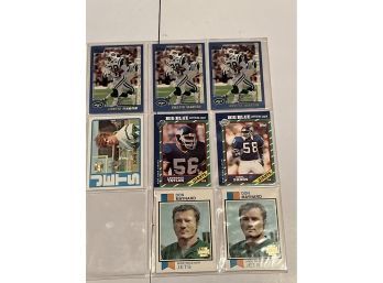 8 Card Lot  Jets And Giants