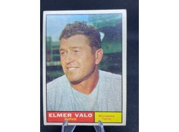 1961 Topps Baseball Elmer Valo