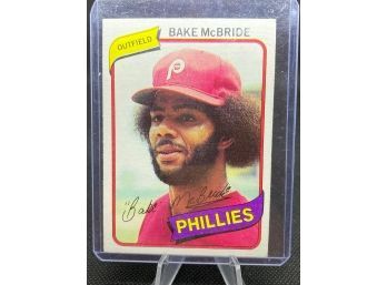 1980 Topps Bake McBride