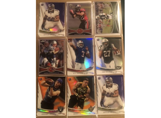 Lot Of (18) Assorted Football Cards