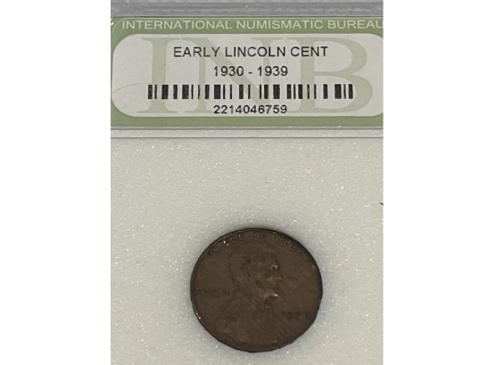 Early Lincoln Cent