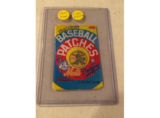 197475 Fleer Unopened Pack Baseball Patch