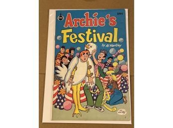 1980 SPIRE CHRISTIAN COMICS ARCHIE'S FESTIVAL By AL HARTLEY