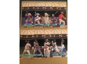 1986 Lot Of (10) Donruss Pop Up Cards