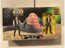 1997 Star Wars Power Of The Force Jabba The Hut And Han Solo - FACTORY SEALED!