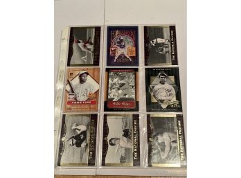 National Past Time Hall Of Fame Cards