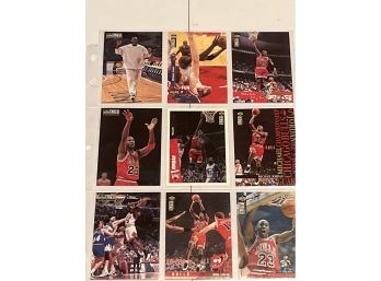 Michael Jordan Sheet Of 9
