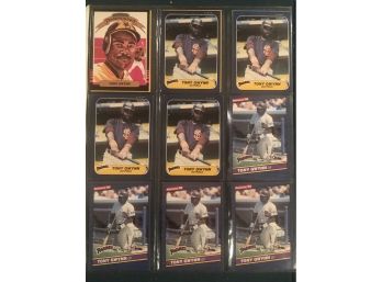 Lot Of (12) Hall Of Famer Tony Gwynn Baseball Cards