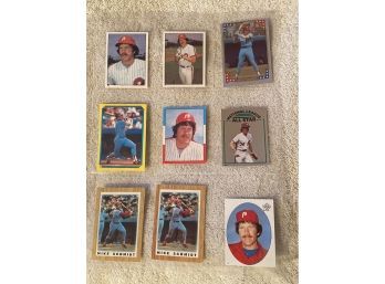 Mike Schmidt Assorted Cards Lot Of 9