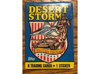 1991 Desert Storm Unopened Wax Packs