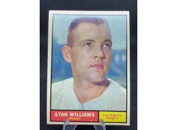 1961 Topps Baseball Stan Williams