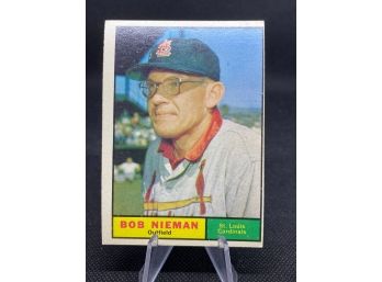 1961 Topps Baseball Bob Nieman