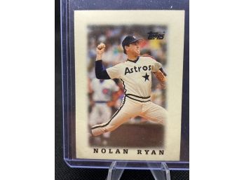 1986 Topps Mini Leaders #43 Nolan Ryan Houston Astros