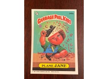 Garbage Pail Kids Plane Jane