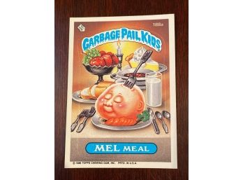 Garbage Pail Kids Mel Meal