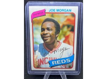 1980 Topps Baseball Joe Morgan