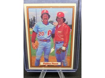 1981 Donruss Baseball Card Mike Schmidt And Pete Rose