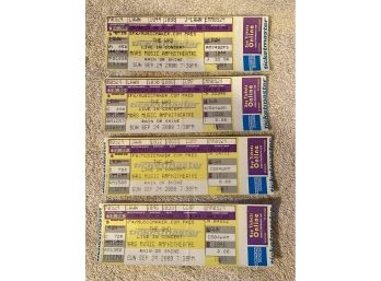 The Who Concert Tickets 2000 Lot Of 4