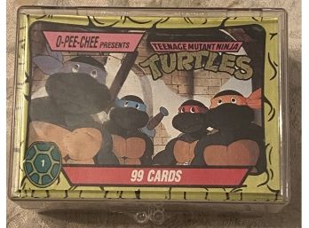 1989 O-Pee-Chee, Teenage Mutant Ninja Turtles, Complete Set