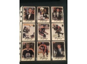 Lot Of 9 Wayne Gretzky Cards