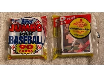 1988 Topps Baseball Jumbo Pack Error!!