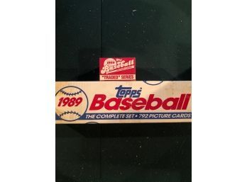 1989 Topps Factory Complete Set PLUS Traded Set