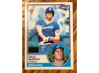 1983 Topps Dale Murphy Card