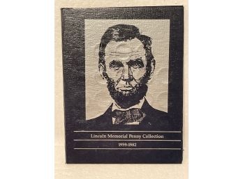 Lincoln Memorial Penny Collection Booklet 1959 - 1982