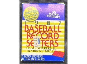 1987 Fleer Baseball Record Setters Set