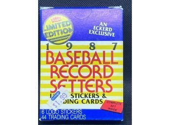 1987 Fleer Baseball Record Setters Set