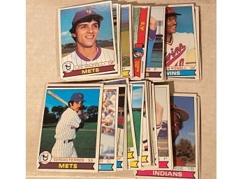 1979 Topps Baseball Card Lot Of 50