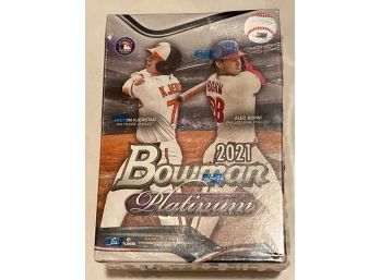 2021 Bowman Platinum MLB Baseball Cards Blaster Box Hot Rookies