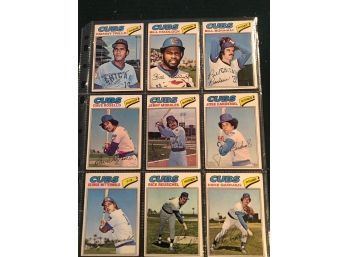Lot Of (18) 1977 Topps Baseball Cards